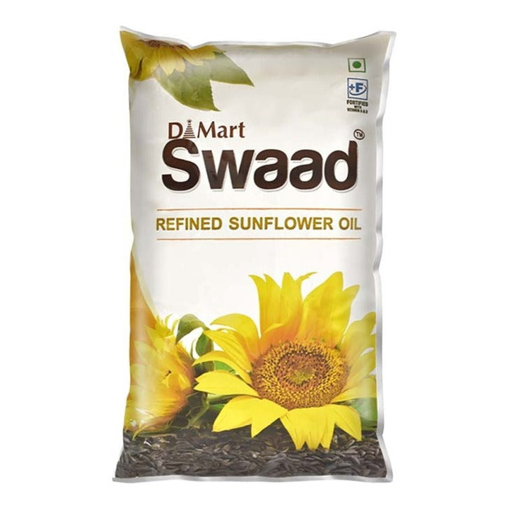 DMart Swaad Refined Sunflower Oil : 910 g