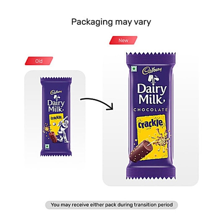 Cadbury Dairy Milk Crackle Chocolate Bar (36 g)