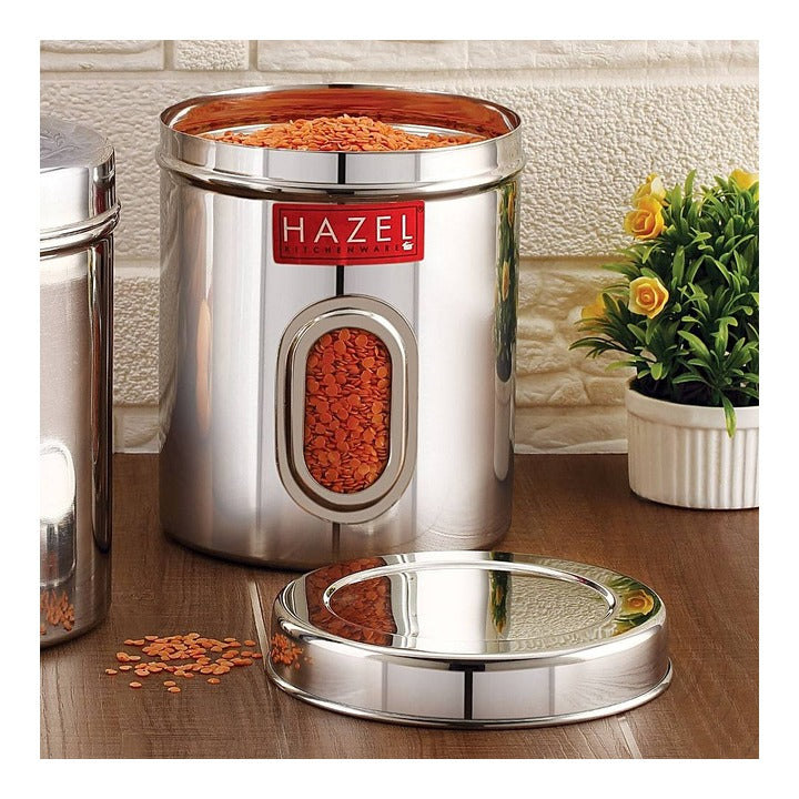 HAZEL Stainless Steel Container - 1000 ml : 1 Unit