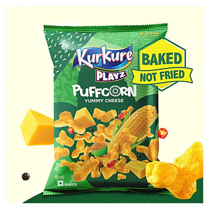 Kurkure Yummy Cheese Puffcorn (28 g)