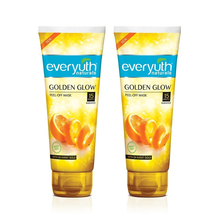 Everyuth Naturals Golden Glow Peel-Off Mask 100 G (Pack Of 2)