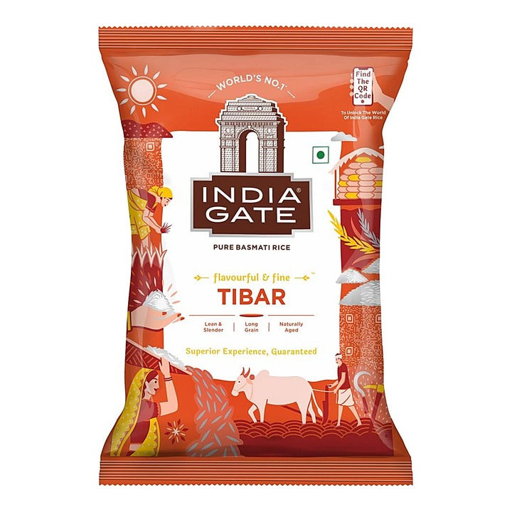 India Gate Tibar Basmati Rice (Broken) : 1 kg