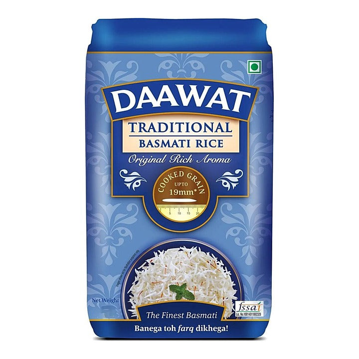 Daawat Traditional Basmati Rice : 1 kg
