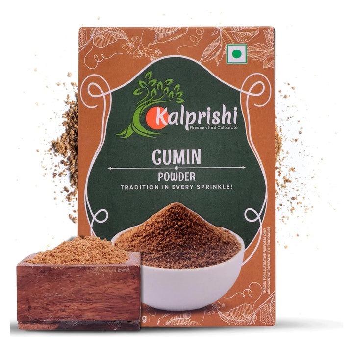 Kalprishi Cumin Powder 100g | Jeera Powder | Premium Ground Cumin Spice |Tadka Raita