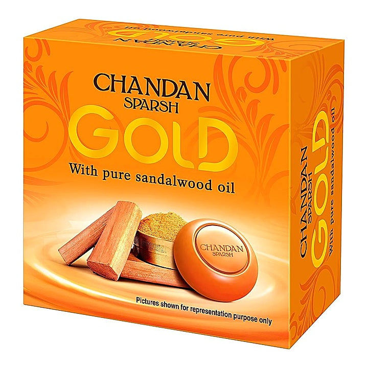 Chandan Sparsh Gold Soap : 150 g