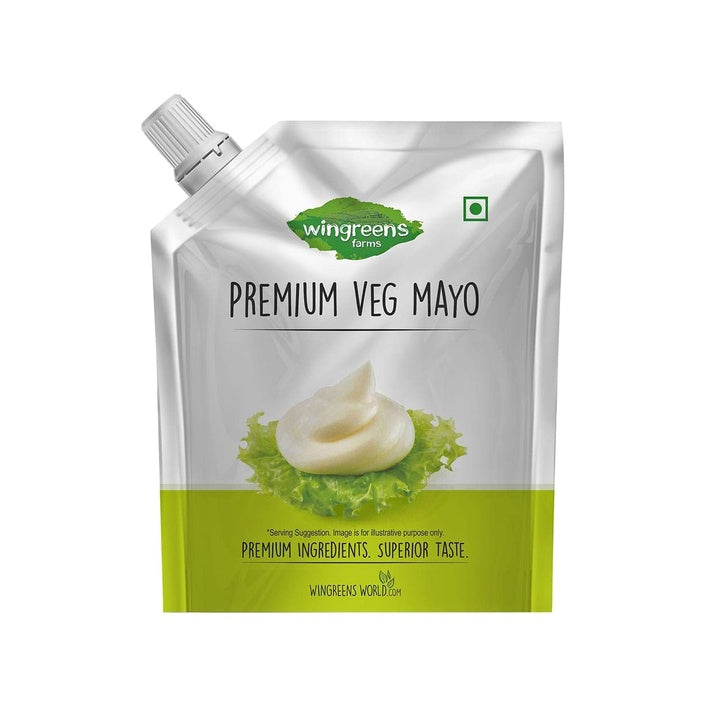 Wingreens Farms Veg Mayo Nozzle Pack, 180 g