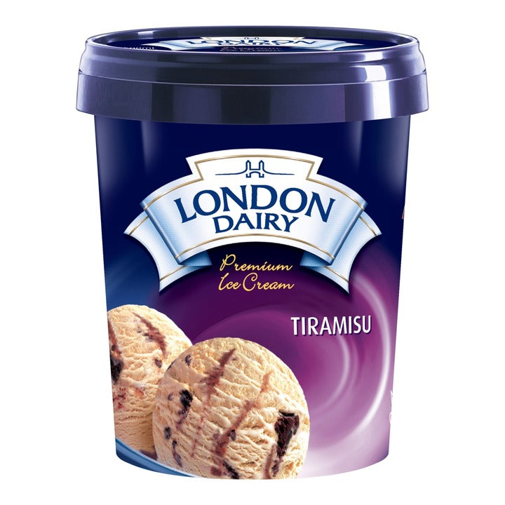 London Dairy Tiramisu Tub : 500 ml