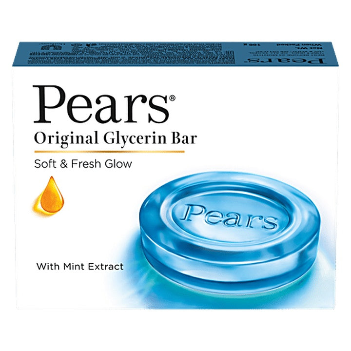 Pears Soft & Fresh Glycerine & Mint Extracts Bathing Bar (75 g)