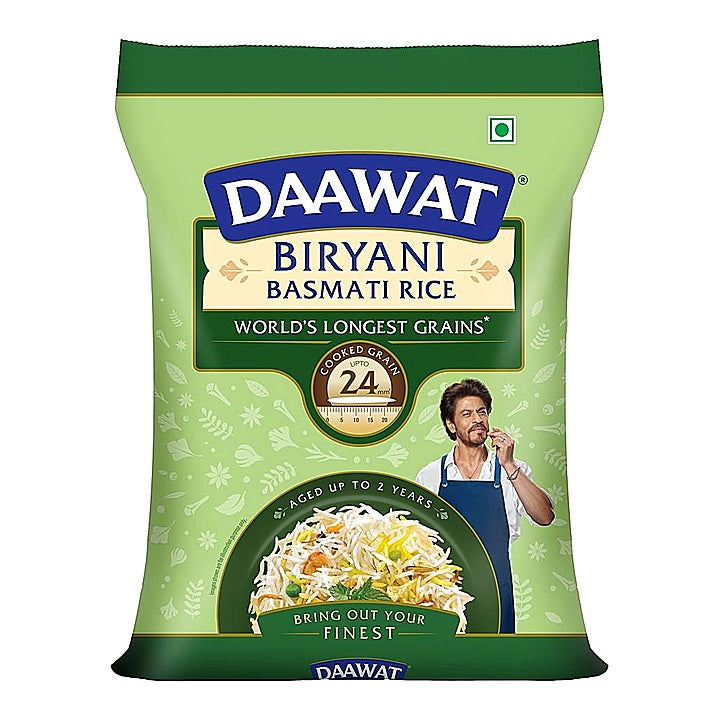 Daawat Biryani Basmati Rice : 5 kgs