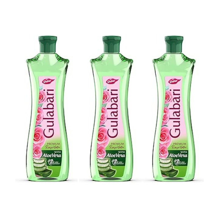 Dabur Gulabari Rose Water with Aloe Vera|8 hrs Skin Hydration|Cleanses & Moisturises Men & Women (1200 ml)