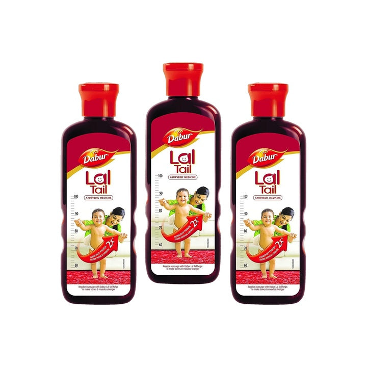 Dabur Ayurvedic Baby Massage Oil 500MlClinically Tested 2X Faster Physical Growth (1500 ml)