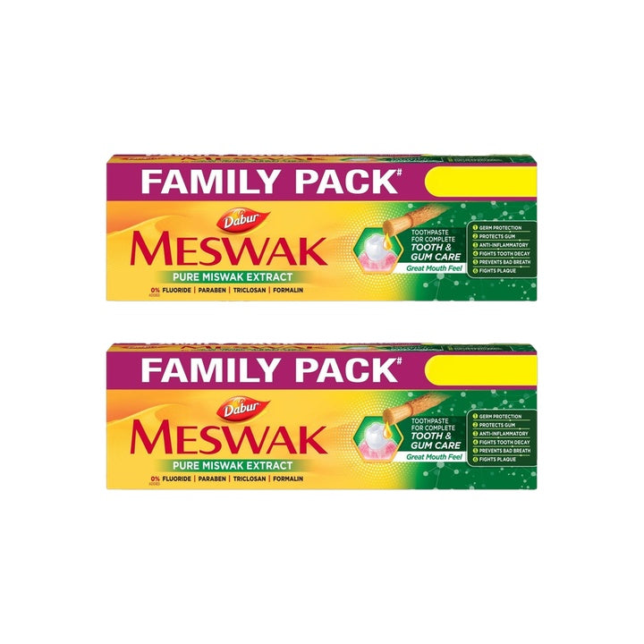 Dabur meswak. Toothpaste (600 g, Pack of 2)