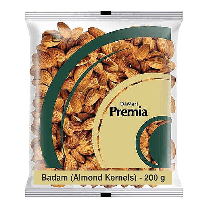 DMart Premia Badam (Almonds) : 200 g
