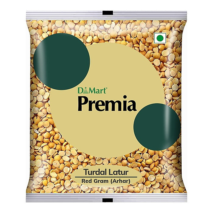 DMart Premia Tur Dal Latur : 1 kg