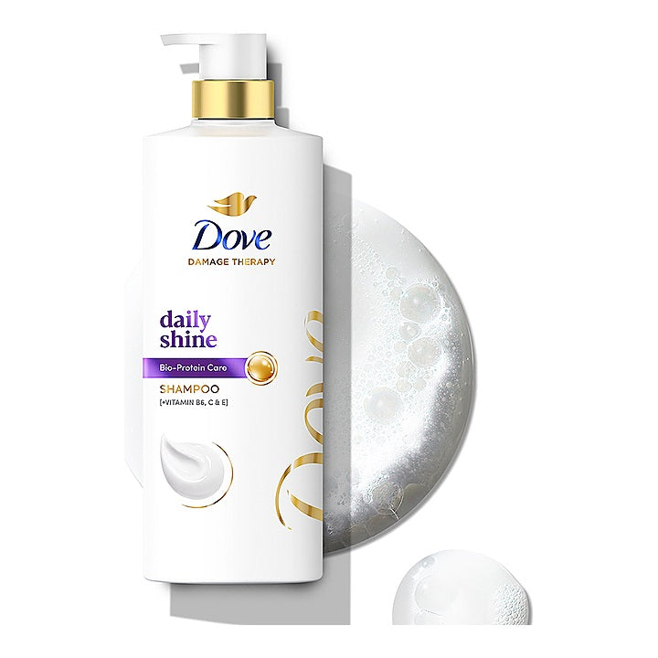 Dove Daily Shine Shampoo : 650 ml