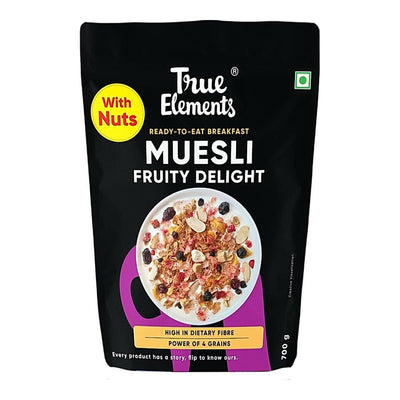 True Elements Muesli Fruity Delight : 700 g
