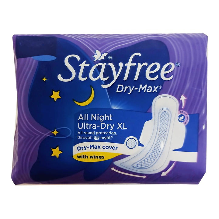 Stayfree Dry Max Ultra All Night - XXL : 14 U
