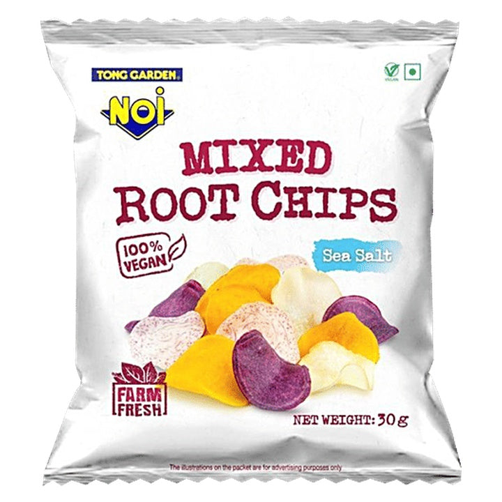 Tong Garden Noi Mixed Root Chips Sea Salt (30 g)