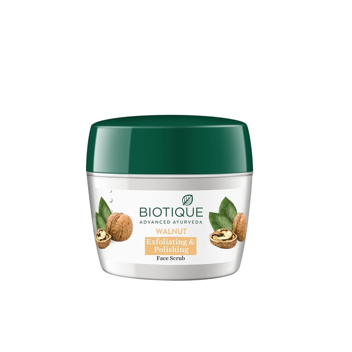 Biotique Walnut Exfoliating & Polishing Face Scrub, 175g