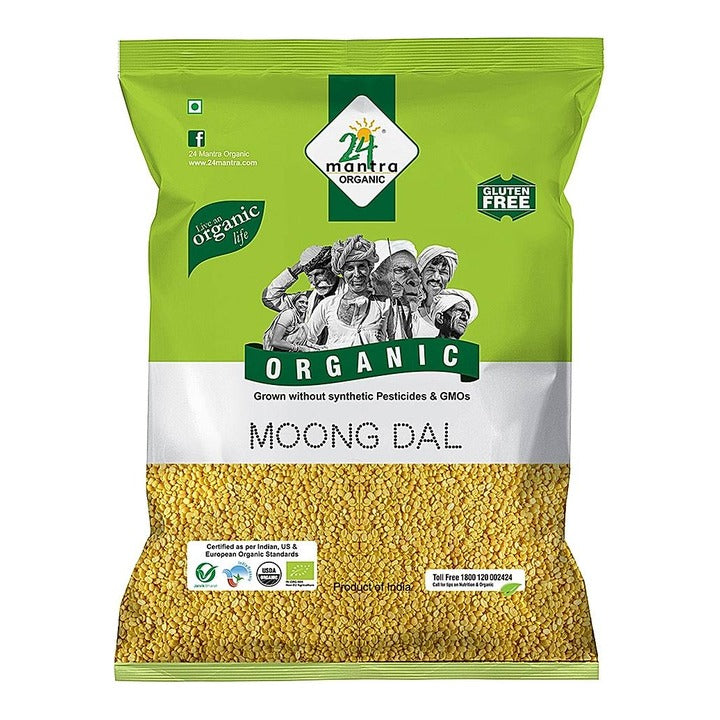 24 Mantra Organic Moong Dal : 1 kg