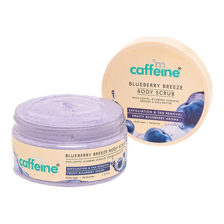Mcaffeine Blueberry Breeze Body Scrub : 175 g