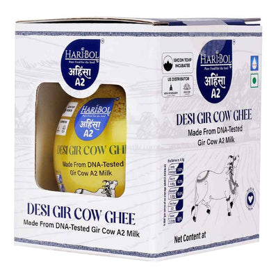 Haribol A2 Desi Gir Cow Ghee : 200 g