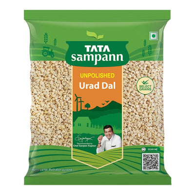 Tata Sampann Unpolished Urad Dal : 500 g