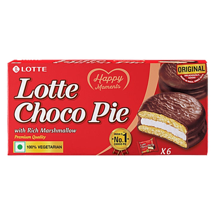Lotte Original Choco Pie - With Rich Marshmallow (28 g)