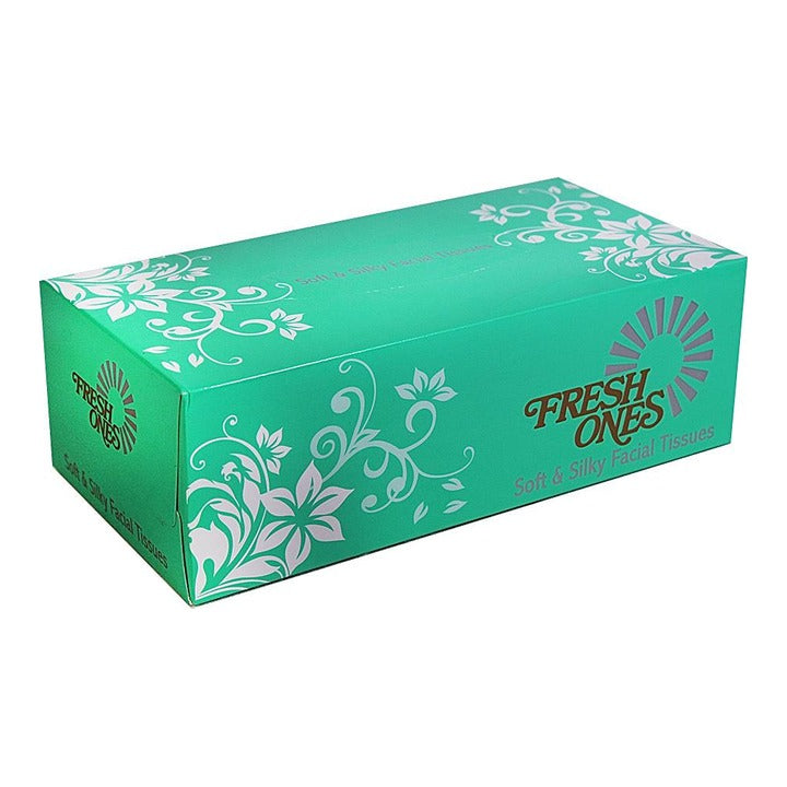 Fresh Ones Soft & Silky Facial Tissues : 100 Units