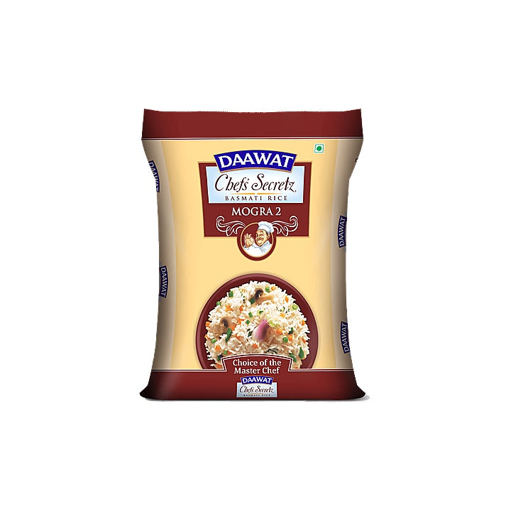 Daawat - Chef's Secretz Basmati Rice Mogra-2, 30 Kg