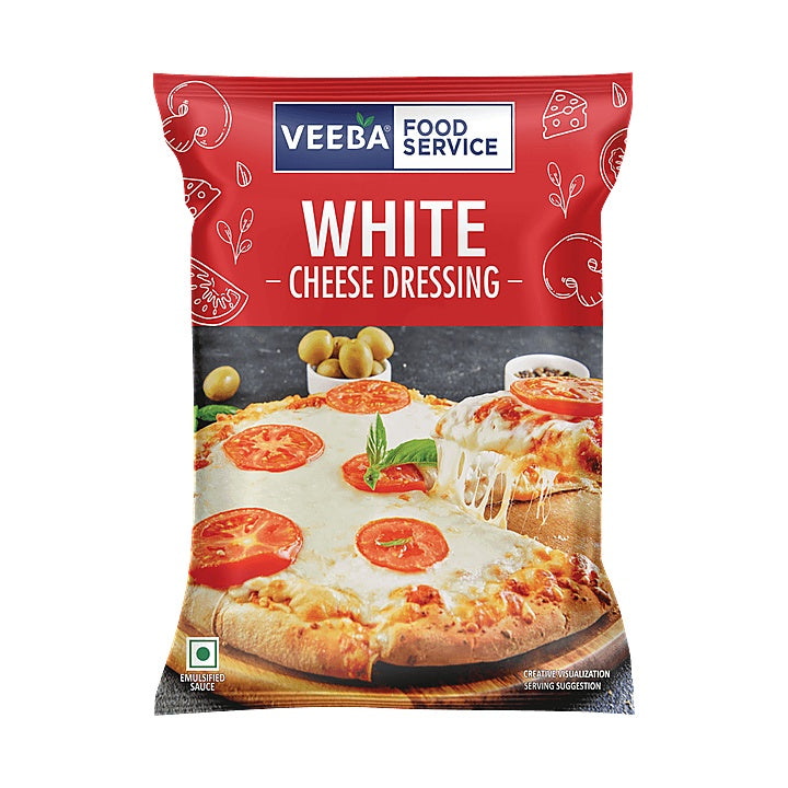 Veeba - White Cheese Dressing, 1 Kg