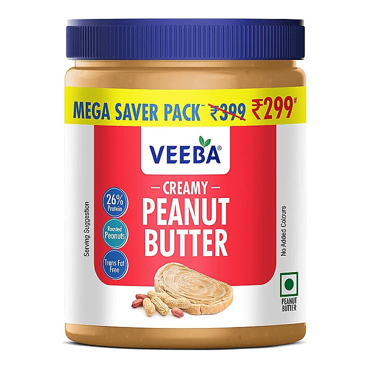 Veeba - Peanut Butter (Creamy), 900 gm