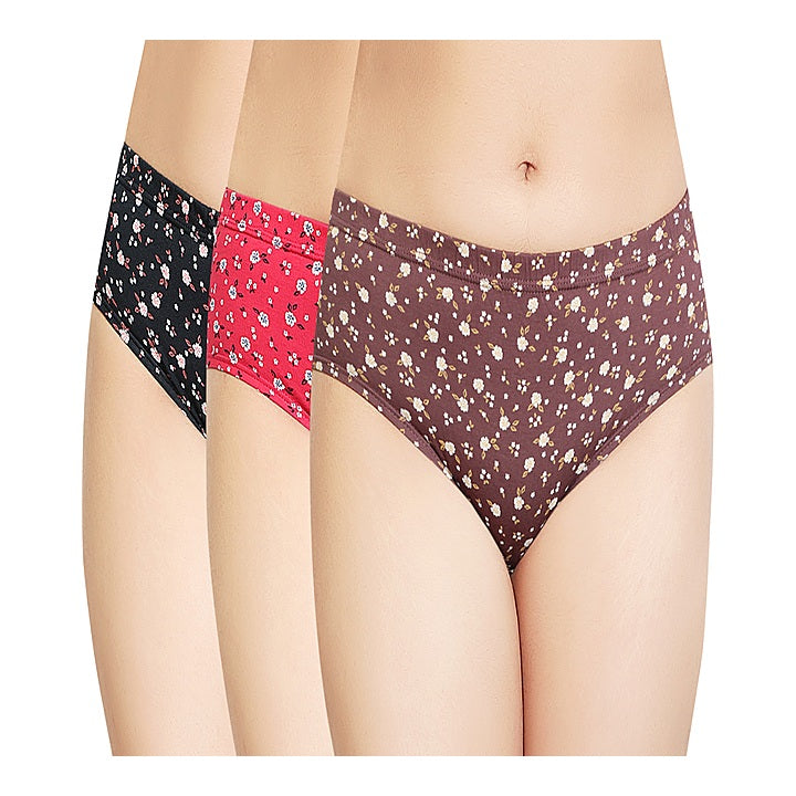 In Shape Ladies Inner Elastic Hipster Panties 1644 (115 cm) - 3 Pieces : 1 Unit