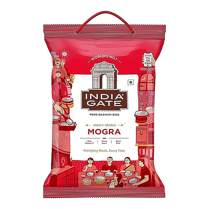 India Gate Basmati Rice - Mogra : 10 kgs