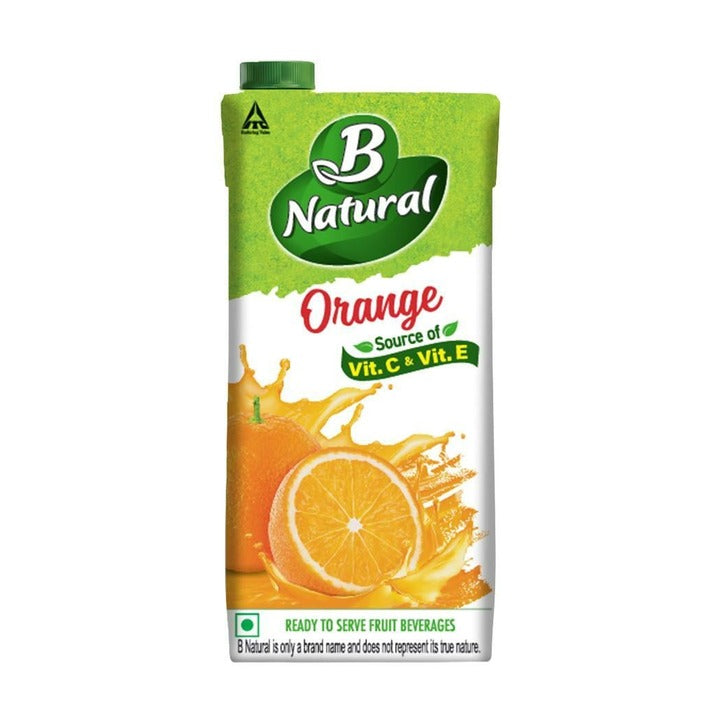 B Natural Orange Juice 1 L