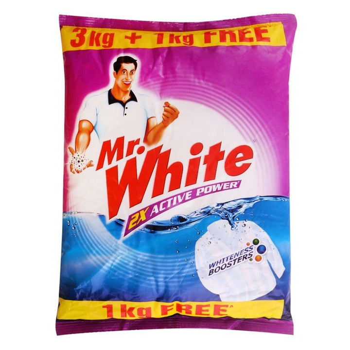 Mr. White Detergent Powder 3 kg