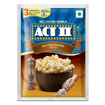 Act II Butter Pepper Instant Popcorn 70 g