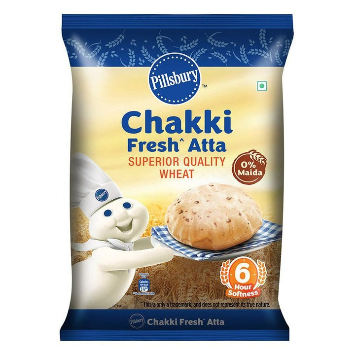 Pillsbury Superior Quality Wheat Chakki Fresh Atta 10 kg