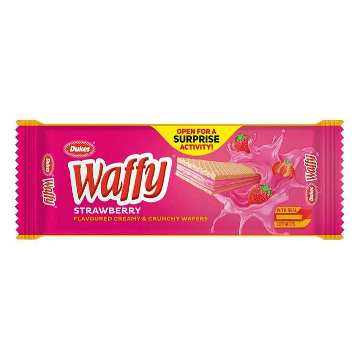 Dukes Waffy Strawberry Wafers 55 g