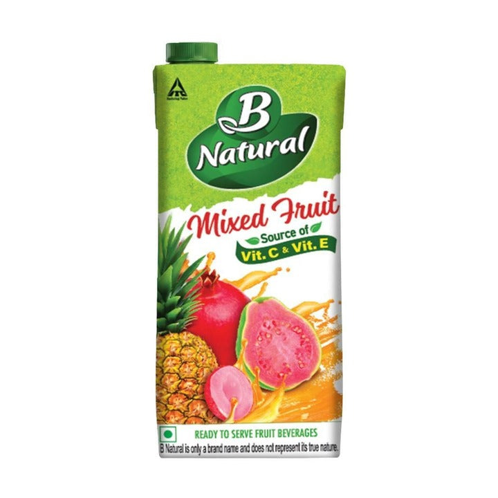 B Natural Mixed Fruit Juice 1 Litre