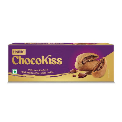 Unibic - Choco Kiss Center Filled Cookies 75 g