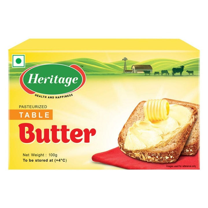 Heritage Table Butter 100 g (Carton)