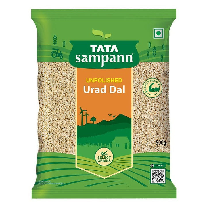 Tata Sampann Unpolished Urad Dal 500 g