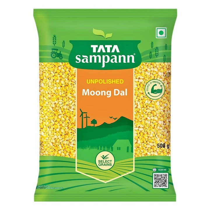 Tata Sampann Unpolished Moong Dal 500 g