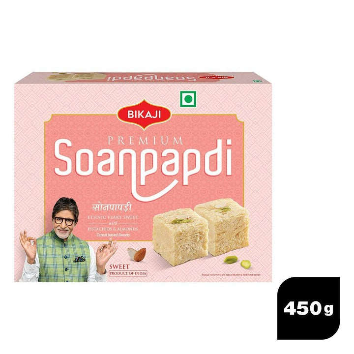 Bikaji Premium Soanpapdi 450 g