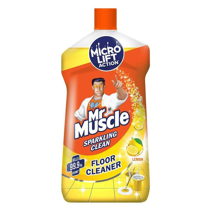 Mr Muscle Lemon Sparkling Clean Floor Cleaner 1 L
