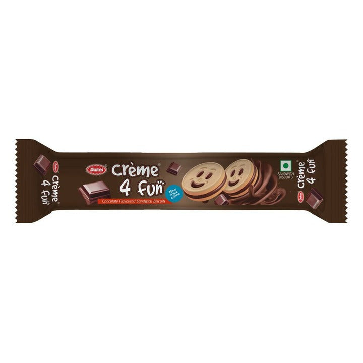 Dukes Creme 4 Fun Chocolate Sandwich Biscuits 145 g