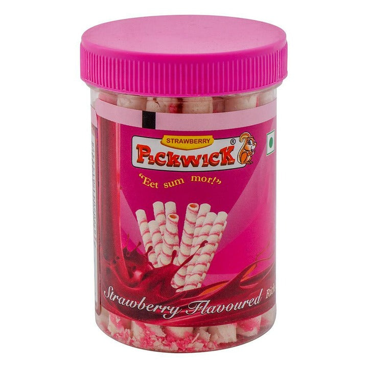 Pickwick Strawberry Wafer Rolls 150 g