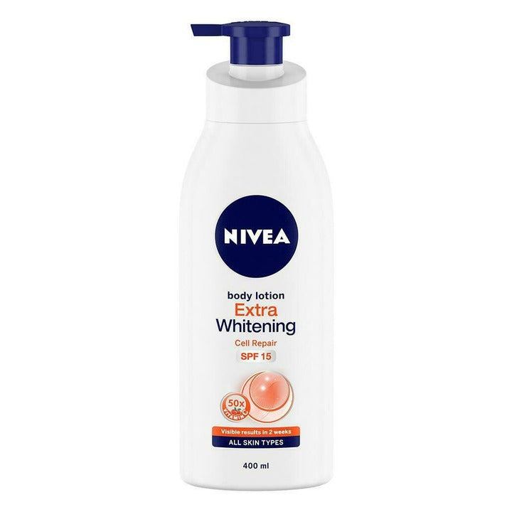 Nivea Natural Glow Body Lotion SPF 15 400 ml