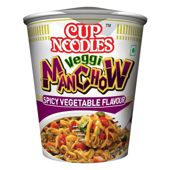 Nissin Veggi Manchow Instant Cup Noodles 70 g